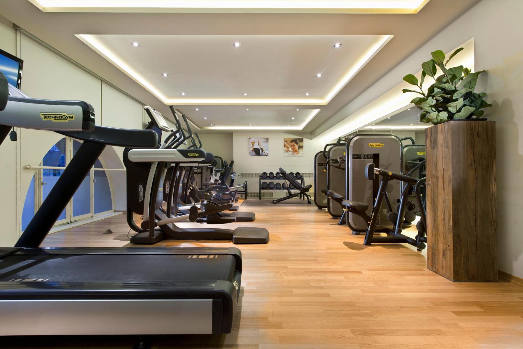 Steigenberger Icon Frankfurter Hof Hotel Frankfurt am Main Exterior foto The gym at The Dorchester