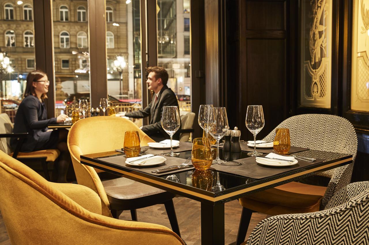 Steigenberger Icon Frankfurter Hof Hotel Frankfurt am Main Exterior foto Restaurant