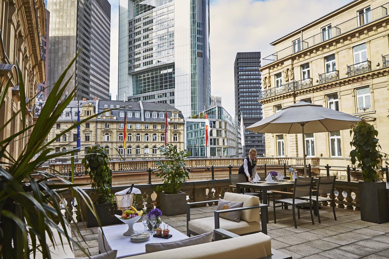 Steigenberger Icon Frankfurter Hof Hotel Frankfurt am Main Exterior foto The Terrace